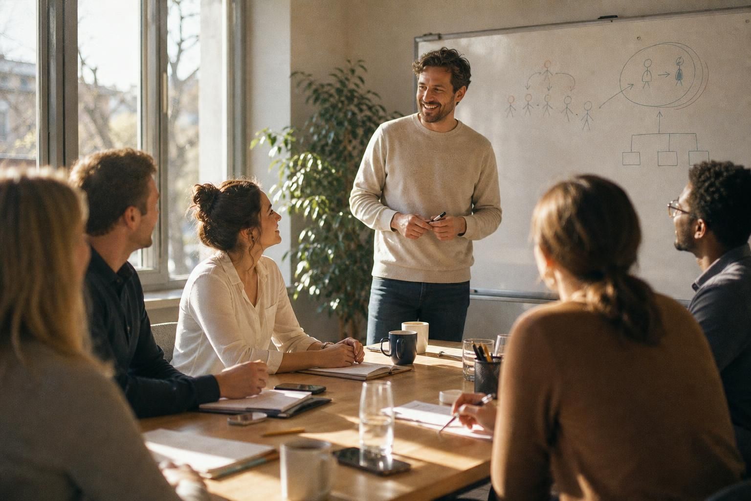 découvrez notre formation en management bienveillant pour apprendre les principes essentiels et les appliquer concrètement afin de favoriser un environnement de travail positif et motivant.